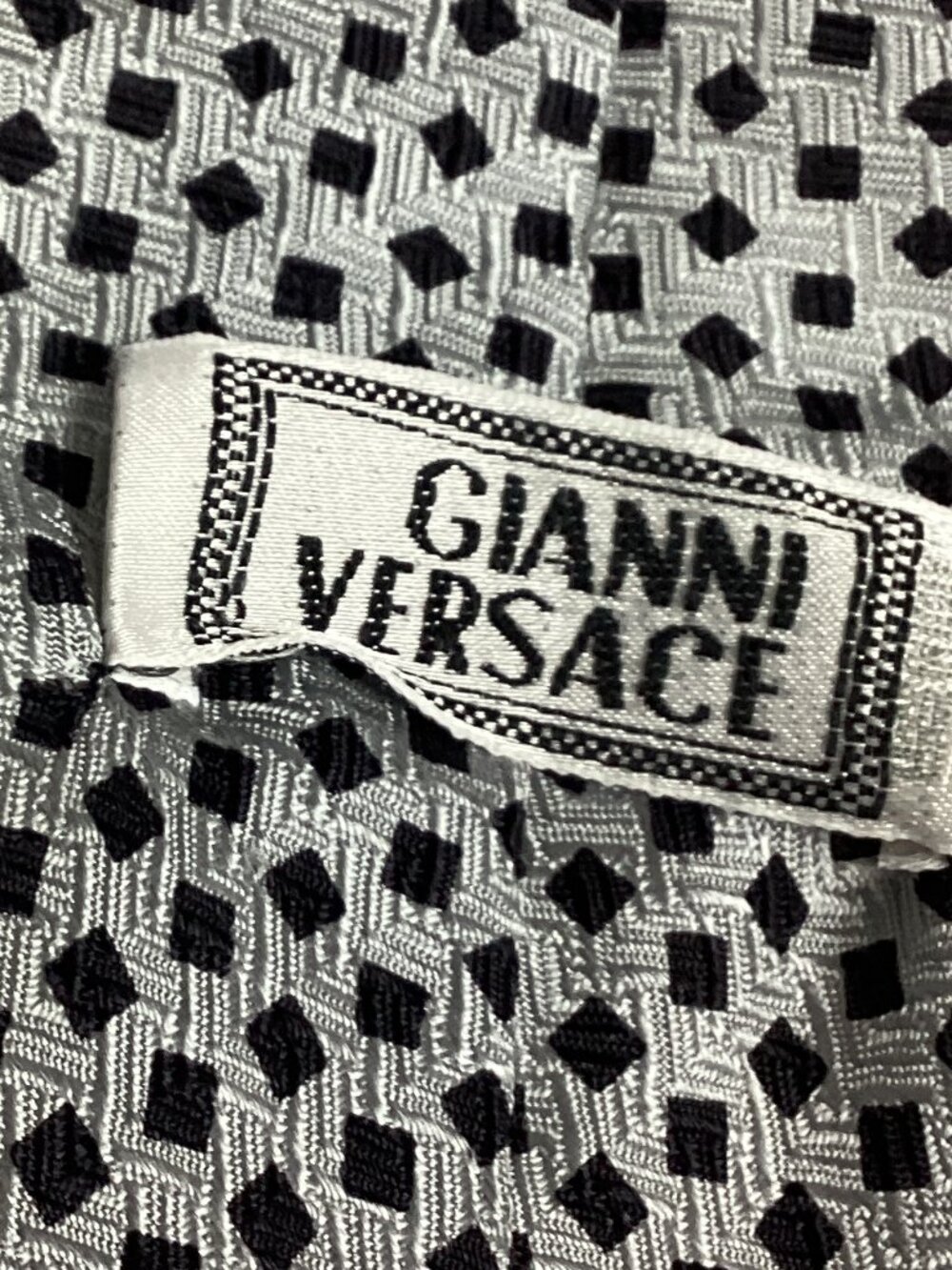 Gianni Versace Tie Silk Vintage - Picture 7 of 9